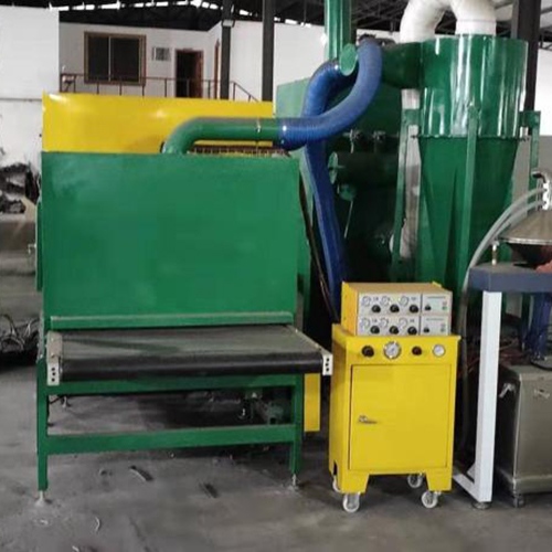 Automatische elektrostatische spuitlijn voor remblokken